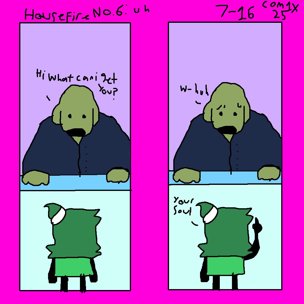 meet green dog!!!