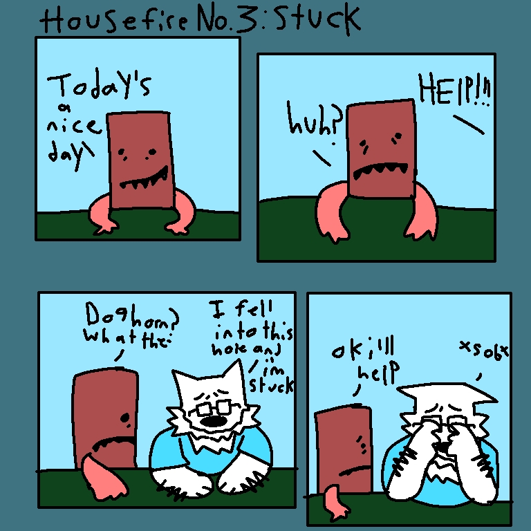 stuck dad noises